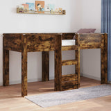 Letto a Castello per Bambini Rovere fumé 90 x 190 cm
