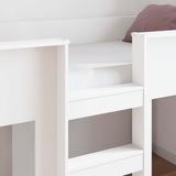 Letto a Castello per Bambini Bianco 100 x 200 cm