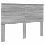 Struttura del letto con testiera Grigio Sonoma 150 x 200 cm
