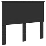 Struttura del letto Nero 120 x 200 cm Legno truciolato