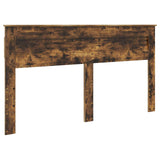 Struttura del letto Rovere fumé 200 x 200 cm Pino massello