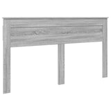 Struttura del letto Grigio Sonoma 200 x 200 cm Pino massello