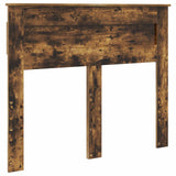 Struttura del letto Rovere fumé 120 x 190 cm Pino massello