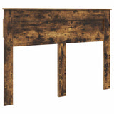 Letto con Contenitore con testiera Rovere fumé 140 x 190 cm