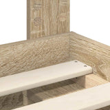 Struttura del letto Sonoma 140 x 190 cm Pino massello