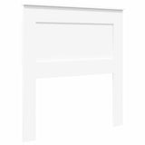 Struttura del letto Bianco 100 x 200 cm Pino massello