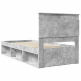 Struttura del letto Calcestruzzo 90 x 200 cm Pino massello