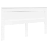 Letto con Contenitore Bianco 200 x 200 cm Legno truciolato