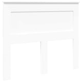 Letto con Contenitore Bianco 120 x 190 cm Legno truciolato