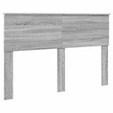 Struttura del letto Grigio Sonoma 140 x 190 cm Pino massello