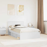 Struttura del letto Bianco 120 x 200 cm Pino massello