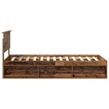 Struttura del letto Legno vecchio 90 x 200 cm Pino massello