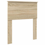 Struttura del letto Rovere Sonoma 75 x 190 cm Pino massello