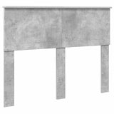 Struttura del letto con cassetto Grigio cemento 135 x 190 cm