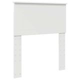 Letto con Contenitore Bianco 75 x 190 cm Legno truciolato