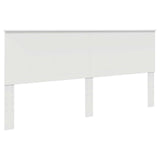 Struttura del letto Bianco 200 x 200 cm Pino massello