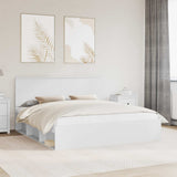 Struttura del letto Bianco 180 x 200 cm Pino massello
