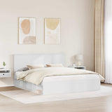 Struttura del letto Bianco 180 x 200 cm Pino massello