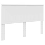 Struttura del letto Bianco 150 x 200 cm Pino massello