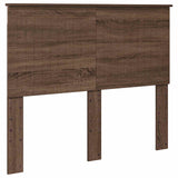 Struttura del letto Rovere Marrone 120 x 190 cm Pino massello
