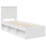 Struttura del letto Bianco 75 x 190 cm Pino massello