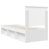 Struttura del letto Bianco 75 x 190 cm Pino massello