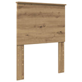 Struttura del letto con testiera Rovere Artigianale 75 x 190 cm