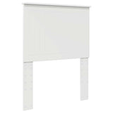 Letto con Contenitore Bianco 75 x 190 cm Legno truciolato
