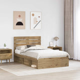 Struttura del letto Rovere Artigianale 120 x 190 cm