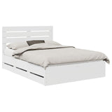 Struttura del letto Bianco 160 x 200 cm Legno Ingegnerizzato