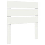 Struttura del letto Bianco 75 x 190 cm Pino massello