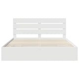 Struttura del letto Bianco 180 x 200 cm Legno Ingegnerizzato