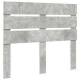 Struttura del letto con cassetto Grigio cemento 135 x 190 cm
