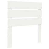 Letto con Contenitore Bianco 90 x 190 cm Legno truciolato