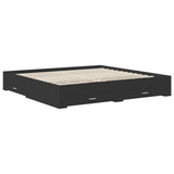 Struttura del letto con cassetto Rovere Sonoma 200 x 200 cm