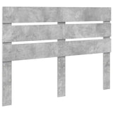 Struttura del letto con cassetto Grigio cemento 140 x 190 cm