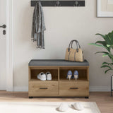 Panca per ingresso Rovere Artigianale 80 x 38 x 46 cm