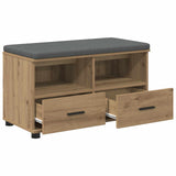 Panca per ingresso Rovere Artigianale 80 x 38 x 46 cm