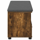 Panca per ingresso Quercia Affumicata 100 x 38 x 46 cm