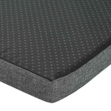 Panca per ingresso con cuscino Grigio Sonoma 83 x 38 x 40 cm