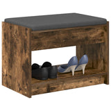 Panca per ingresso Quercia Affumicata 63 x 38 x 45 cm