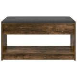 Panca per ingresso Quercia Affumicata 83 x 38 x 45 cm