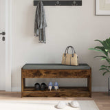 Panca per ingresso Quercia Affumicata 103 x 38 x 45 cm