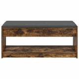 Panca per ingresso Quercia Affumicata 103 x 38 x 45 cm