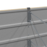 Fioriera Avorio 160 x 80 x 75 cm Acciaio