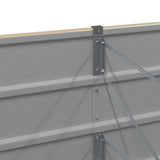 Fioriera Avorio 320 x 80 x 75 cm Acciaio
