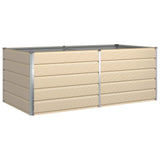 Fioriera Avorio 195 x 100 x 75 cm Acciaio zincato