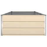 Fioriera Avorio 290 x 100 x 45 cm Acciaio zincato