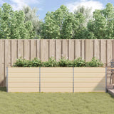 Fioriera Avorio 290 x 100 x 75 cm Acciaio zincato