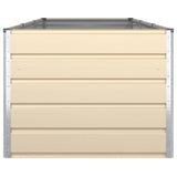 Fioriera Avorio 290 x 100 x 75 cm Acciaio zincato
